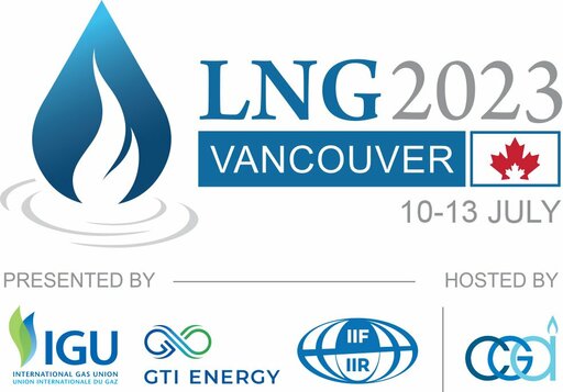 LNG GNL 2023  conférence logo