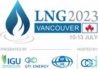 LNG 2023 conference logo